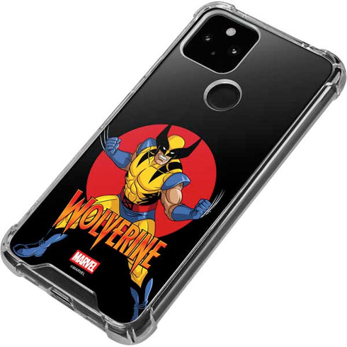 Marvel X-Men Wolverine Google Pixel 5a 5G Clear Case
